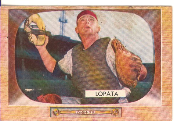 1955 Bowman     018      Stan Lopata